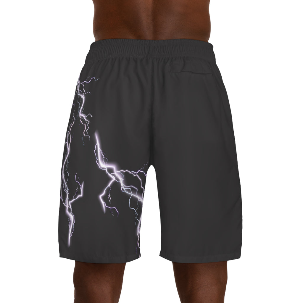 Lightning Bolt Jogger Shorts