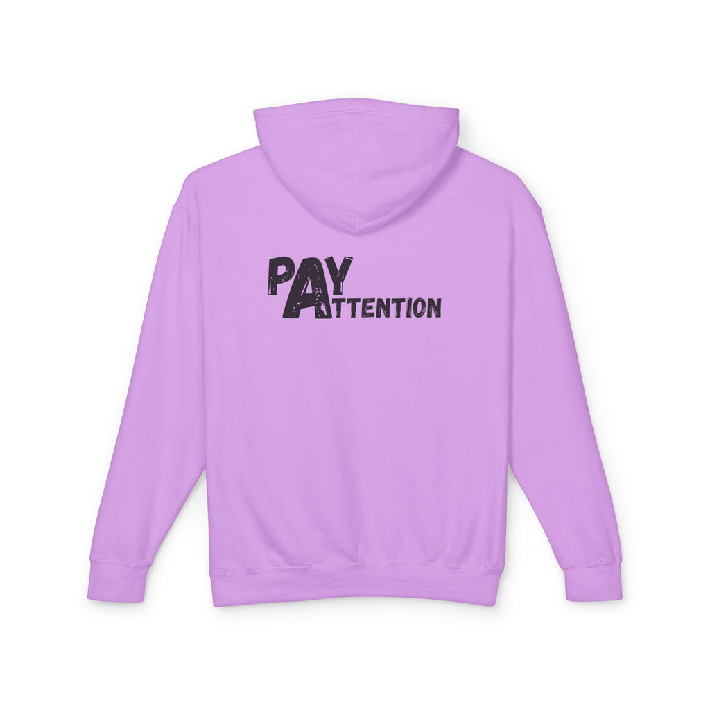 L.H. Pay Attention Hoodie — Signature Lightweight Hooded Sweatshirt