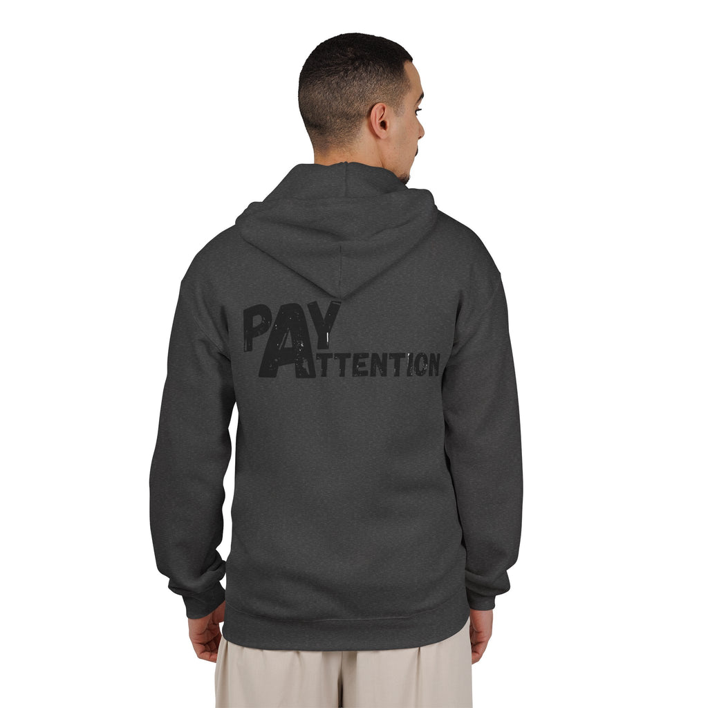 Pay Attention - Unisex Heavy Blend™ Full Zip Hooded Sweatshirt