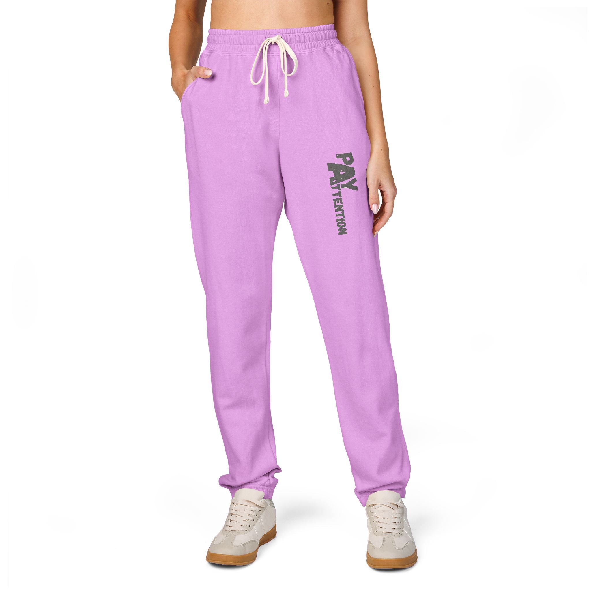 Pay Attention Fleece Joggers