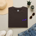 Minimal 'L.H' Signature Tee — Casual Chest Logo T-Shirt