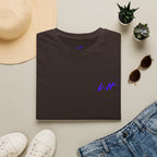 Minimal 'L.H' Signature Tee — Casual Chest Logo T-Shirt