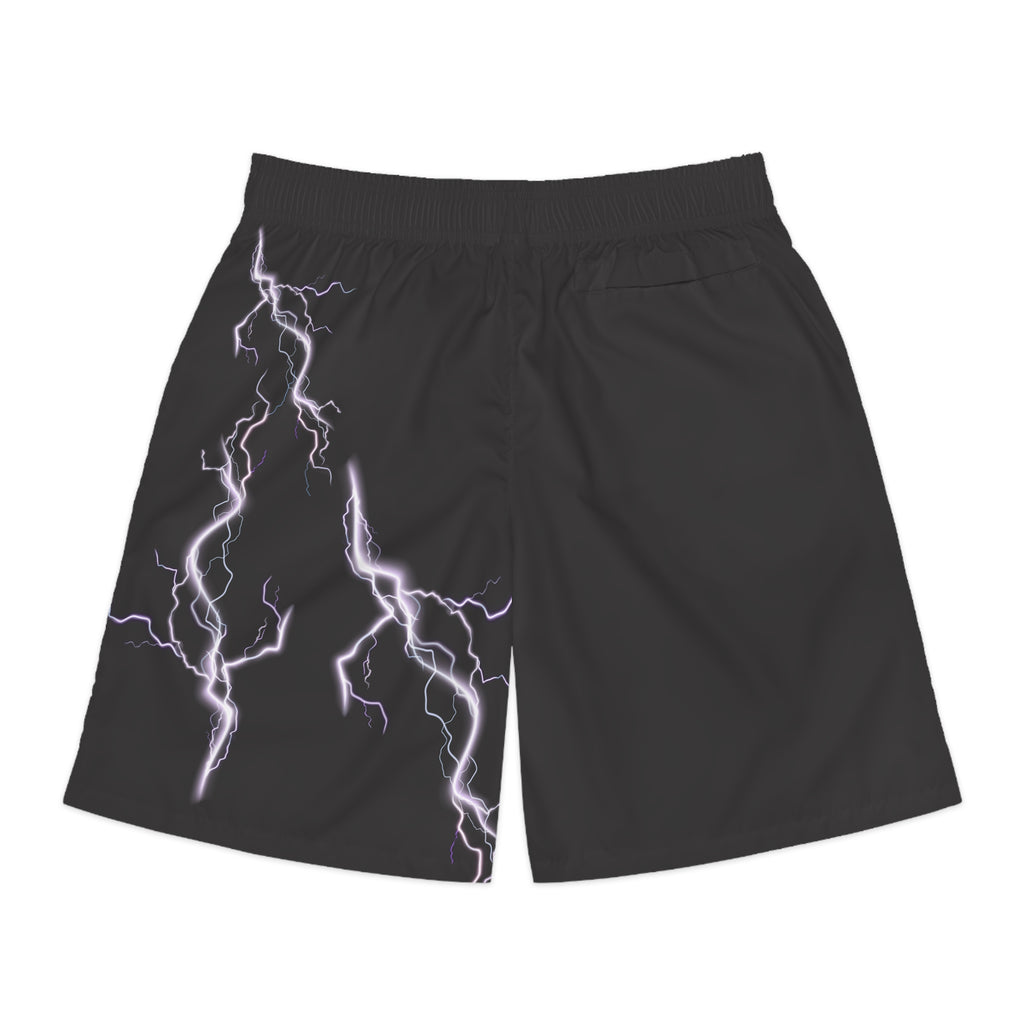 Lightning Bolt Jogger Shorts