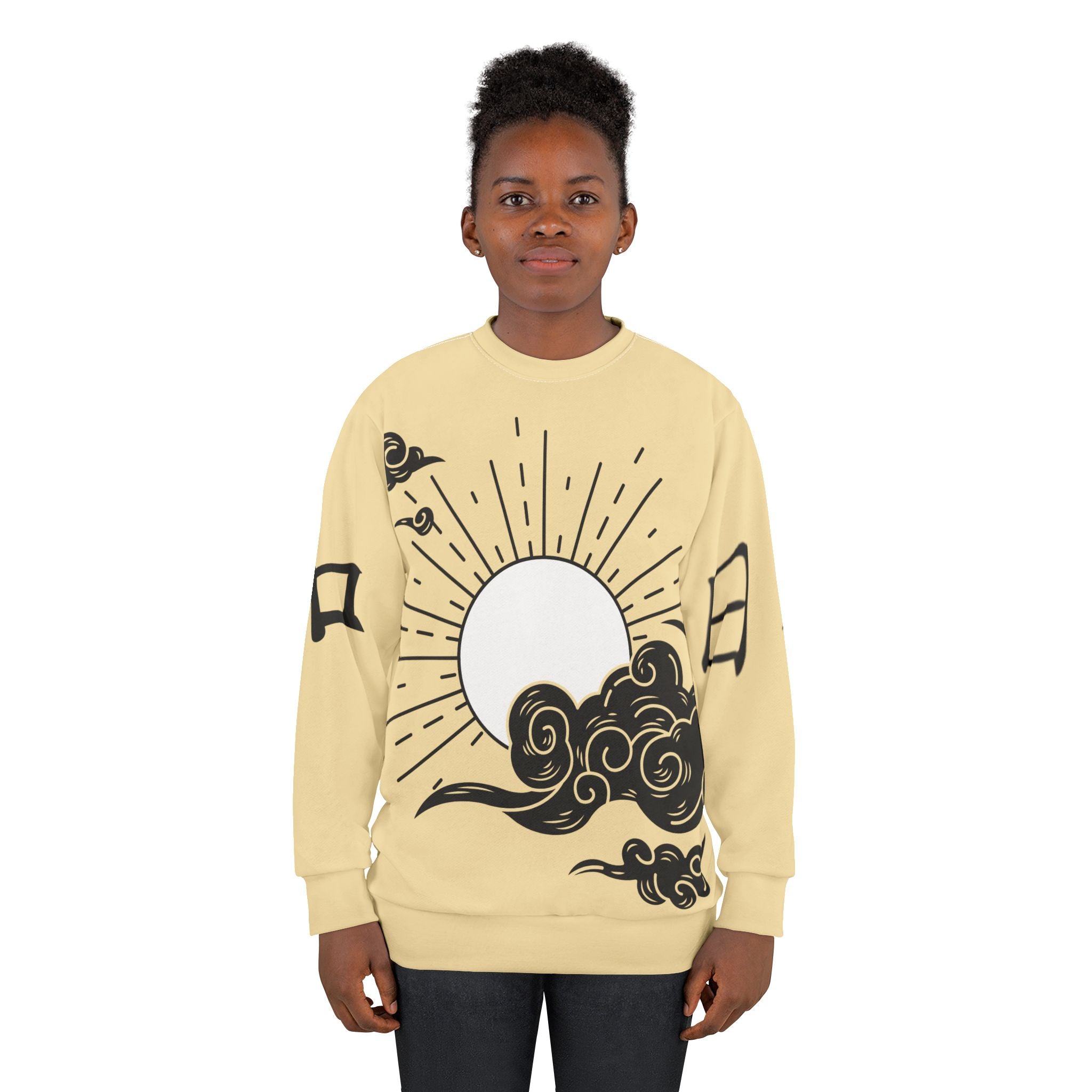 Day and Night Life Crewneck