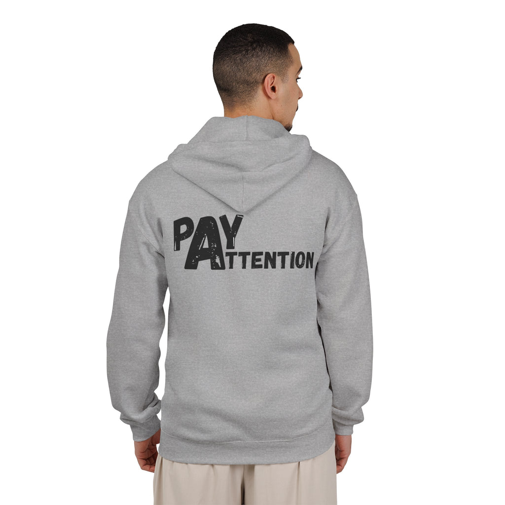 Pay Attention - Unisex Heavy Blend™ Full Zip Hooded Sweatshirt
