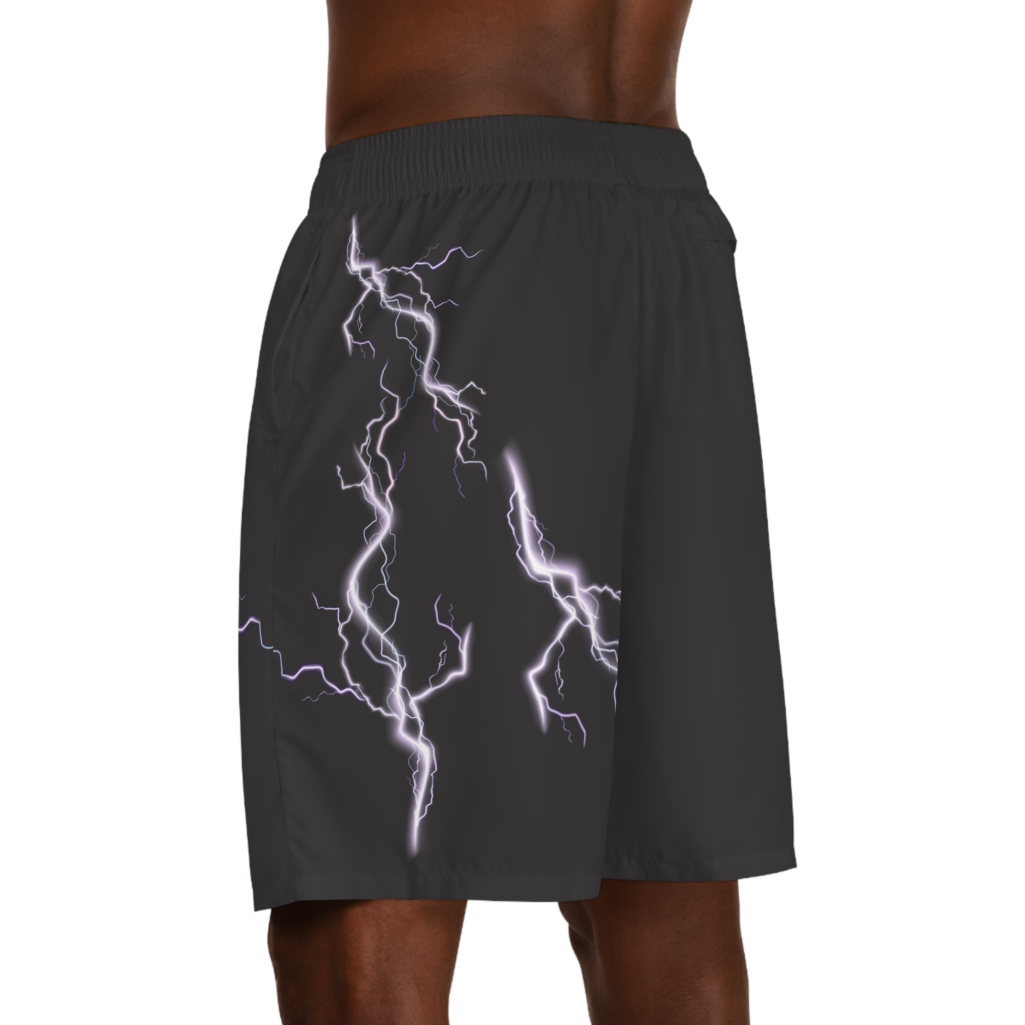 Lightning Bolt Jogger Shorts