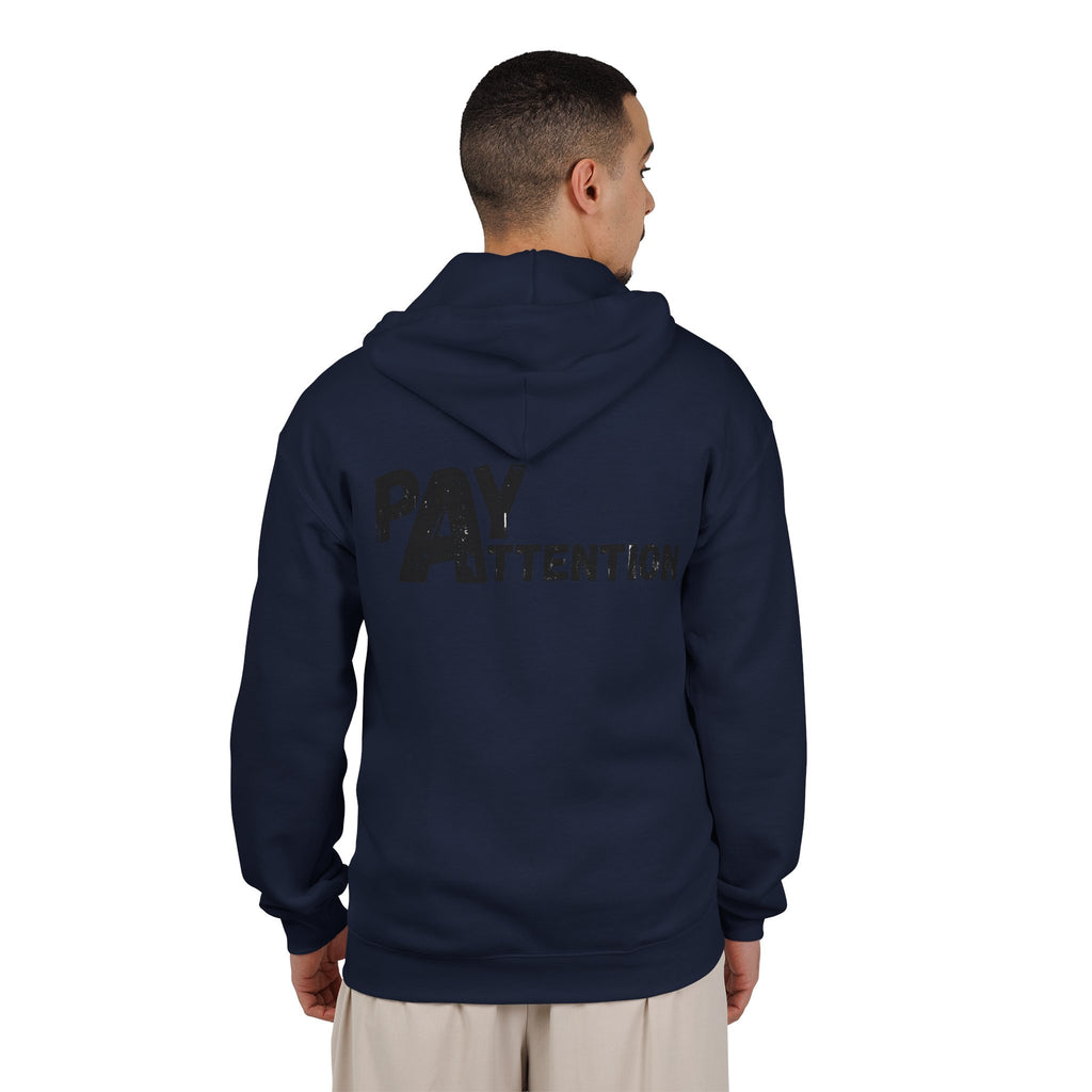 Pay Attention - Unisex Heavy Blend™ Full Zip Hooded Sweatshirt