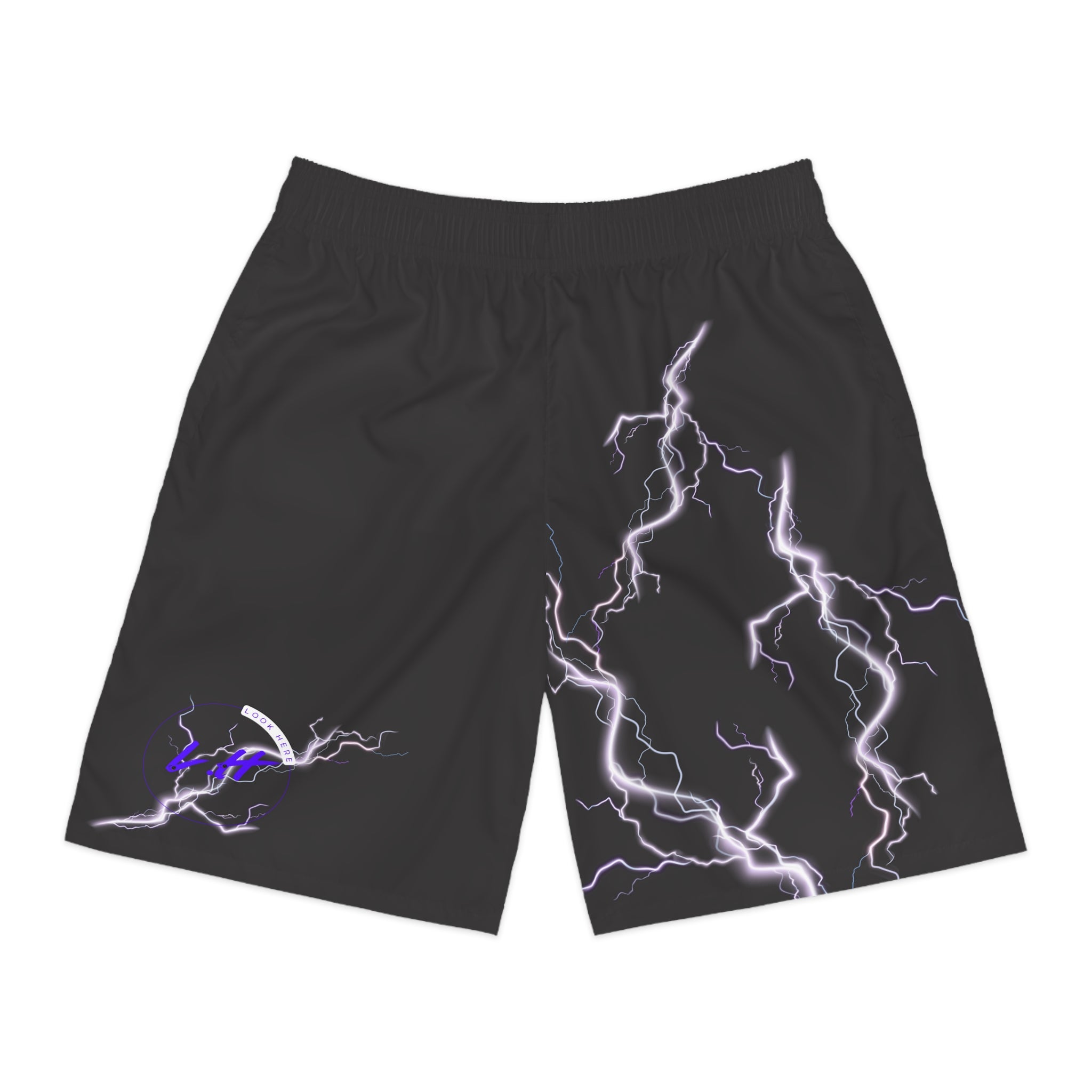 Lightning Bolt Jogger Shorts